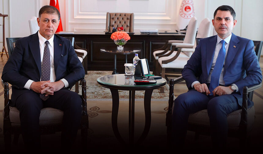 Tugay, Bakan Kurum'la görüştü: Masada kentsel dönüşüm ve depreme dayanıksız binalar!