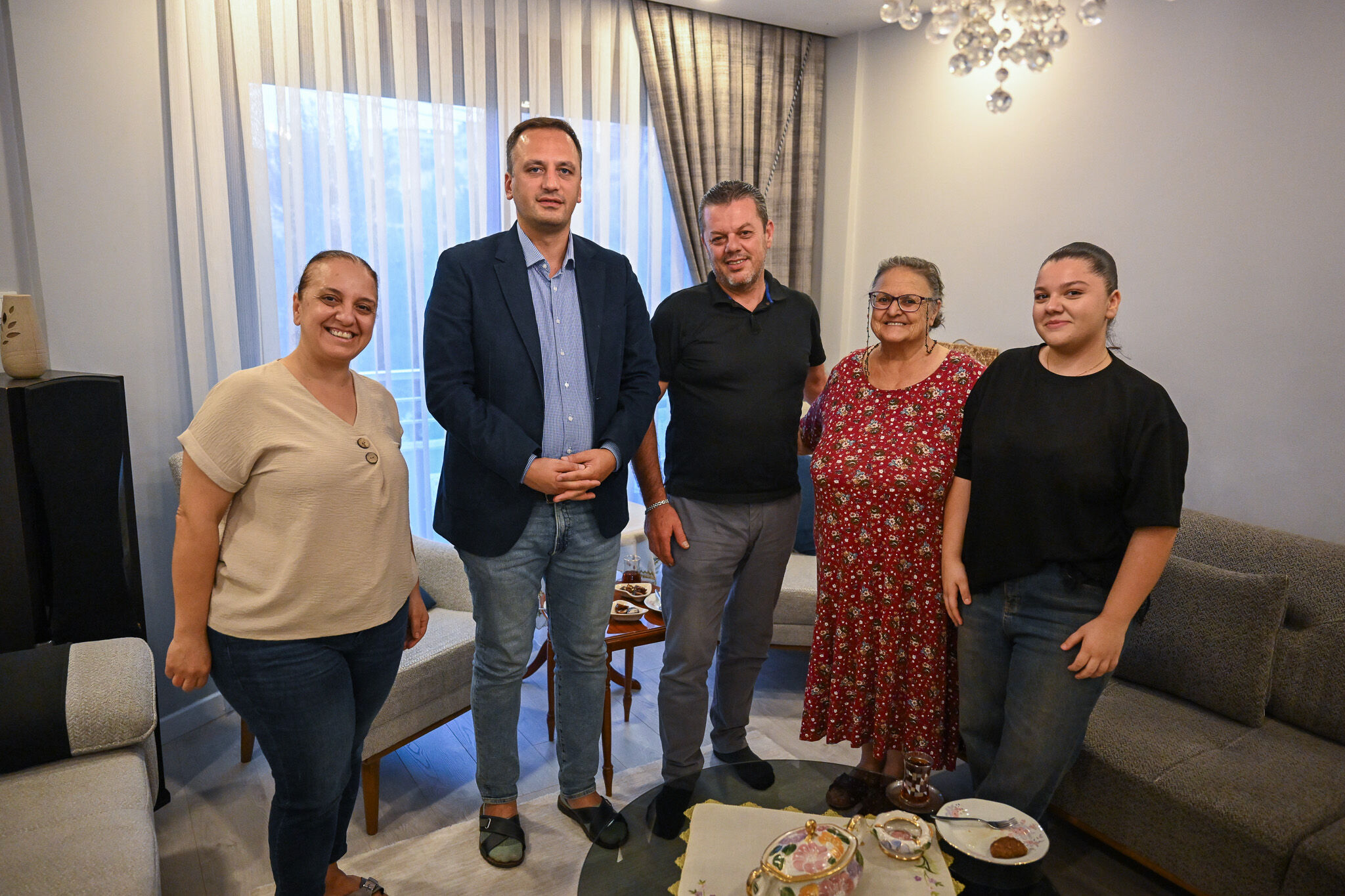 Başkan Eşki’den vefa ziyareti