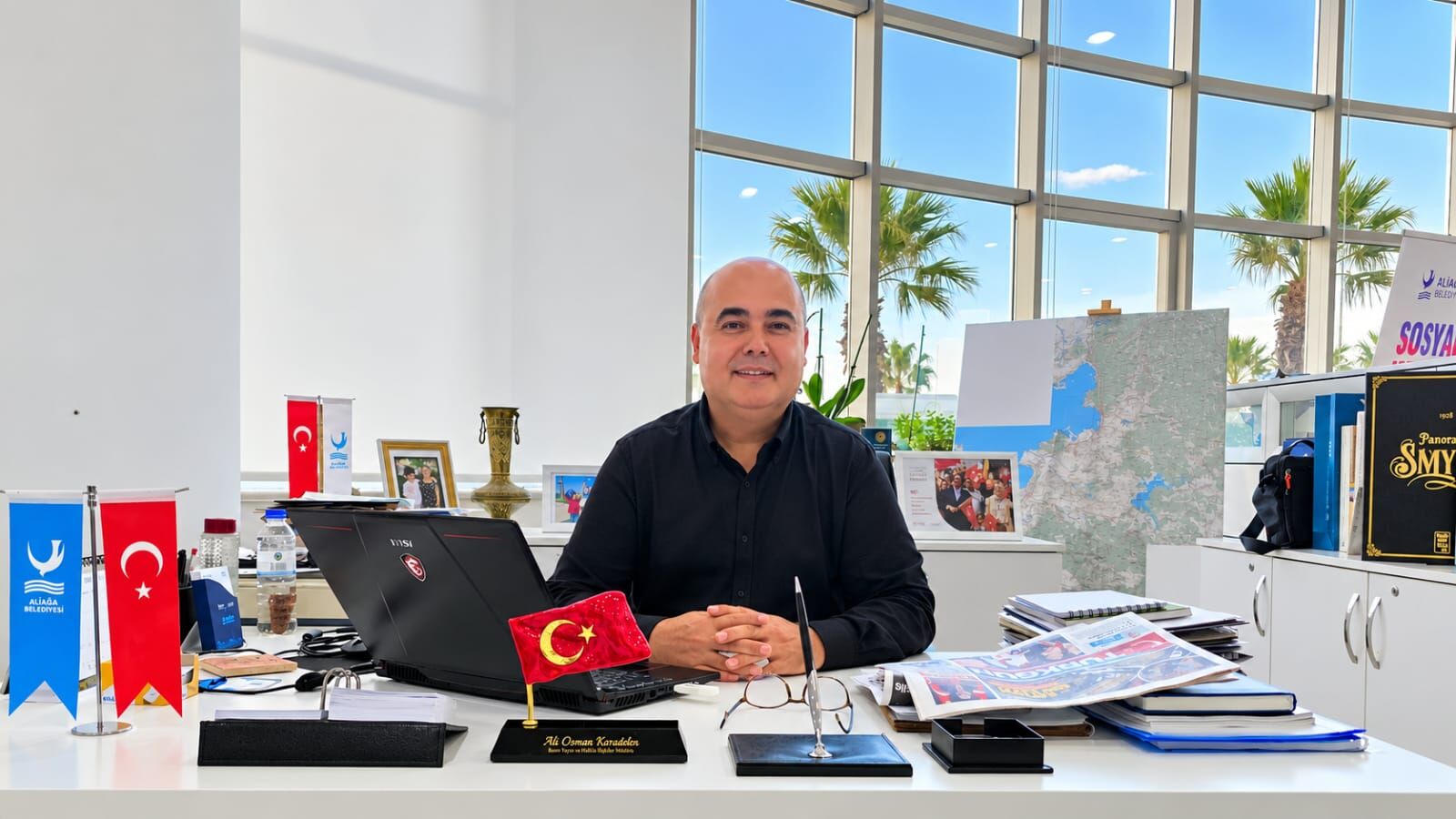 Aliağa’da Ali Osman Karatekin Kent Tarihi, Tanıtım ve Turizm Müdürü oldu!