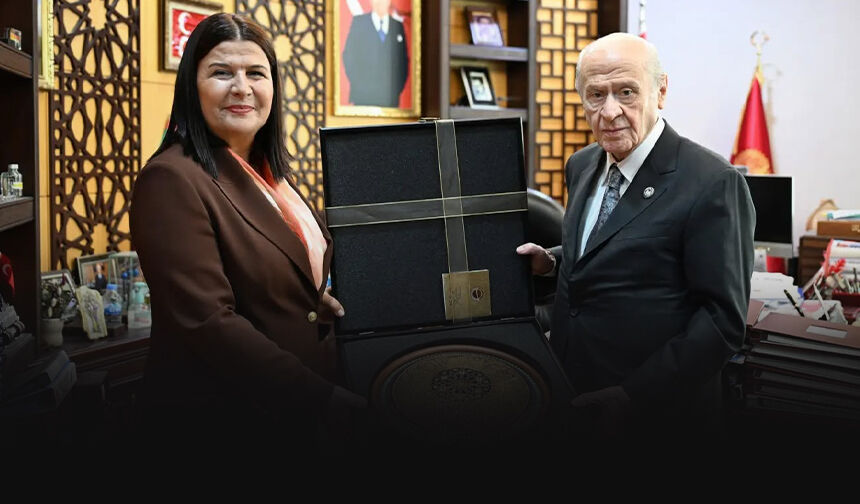 Foça Belediye Başkanı Fıçı’dan Bahçeli’ye ziyaret!