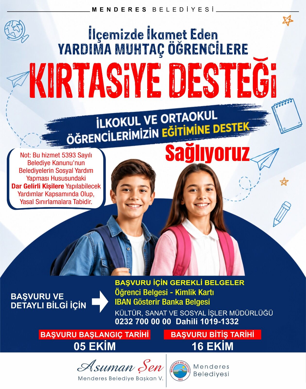 Kırtasiye Desteği