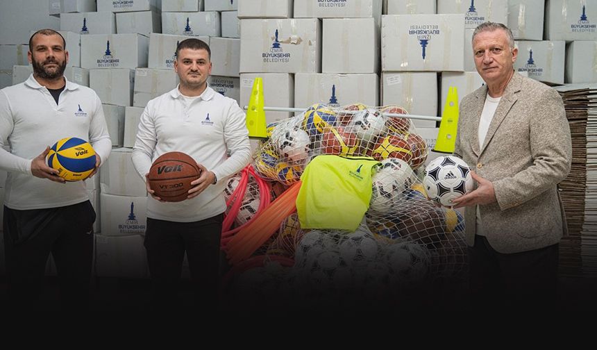 İzmir’de 261 amatör spor kulübüne 36 milyon TL destek!